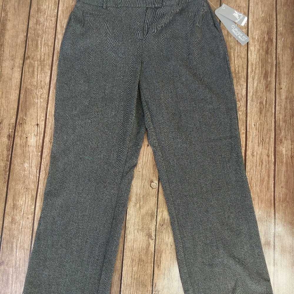 Jm Collection Petite Curvier Fit Magic Pant 12 NWT